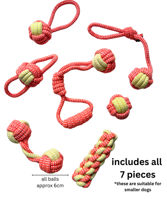 Rope Toys - Pack of 7