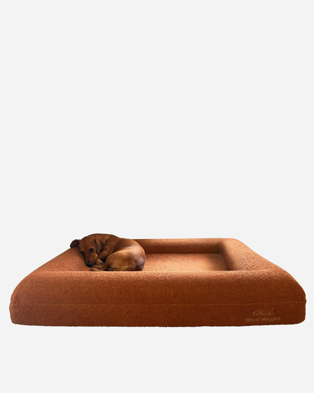Jax Bed - Orthopaedic Memory Foam Dog Bed TERRACOTTA