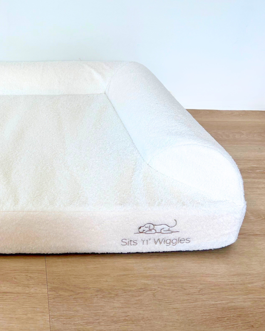 Jax Lounge - 3 Sided COVER ONLY White