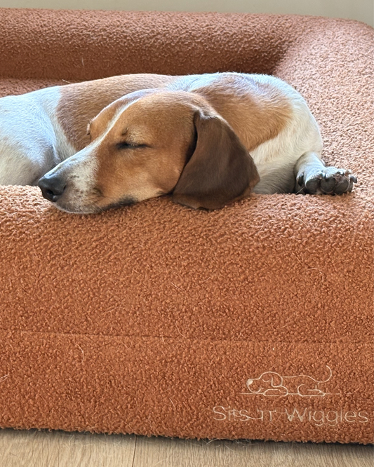 Jax Bed - Cover Only Terracotta