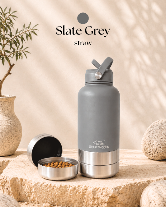 Slate Grey | Core Collection | STRAW Lid