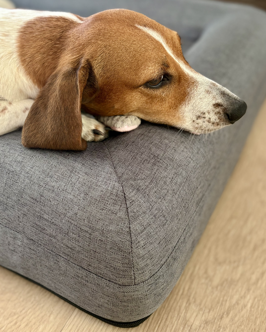 Jax Bed - Cover Only Linen Grey