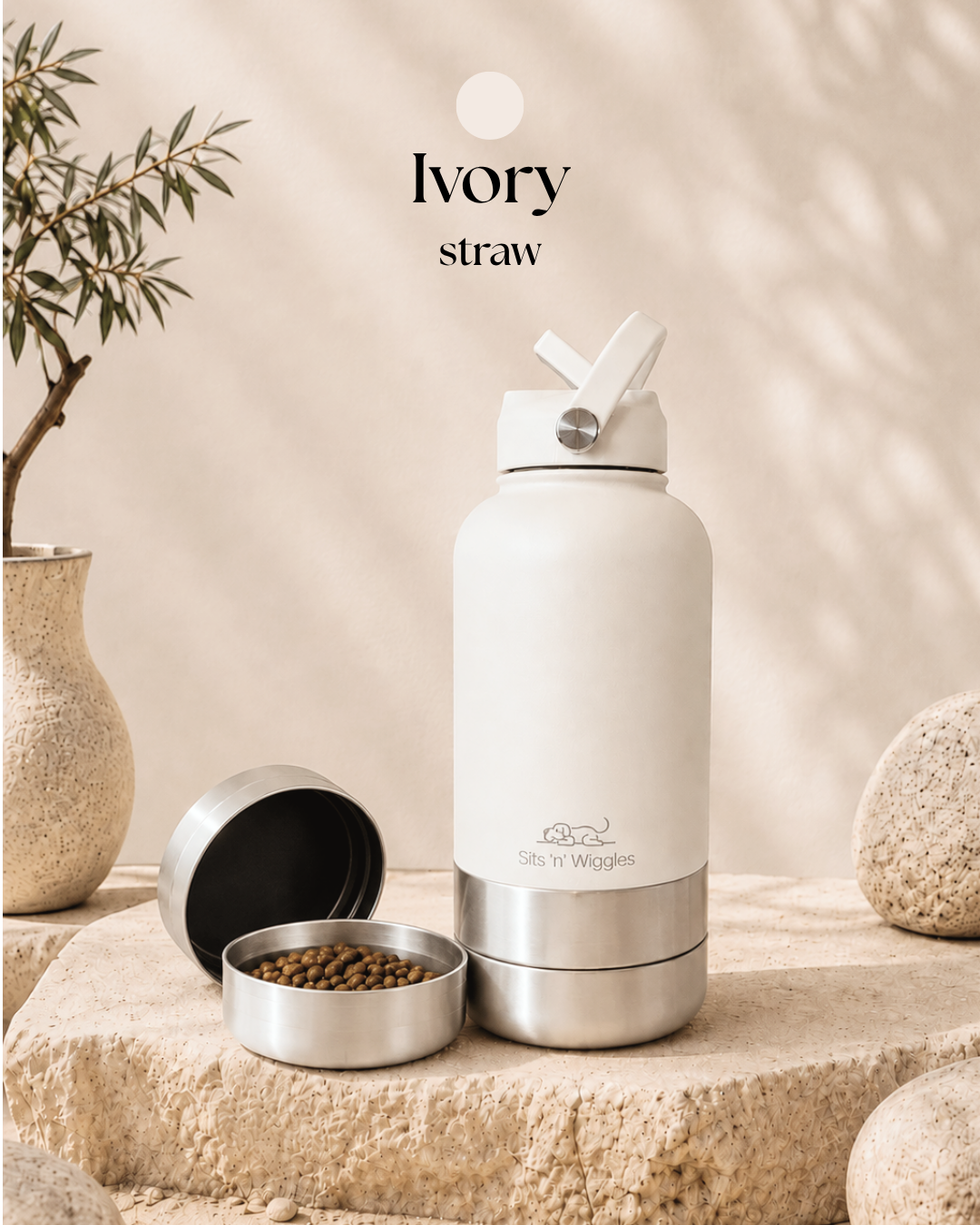 Ivory | Core Collection | STRAW Lid