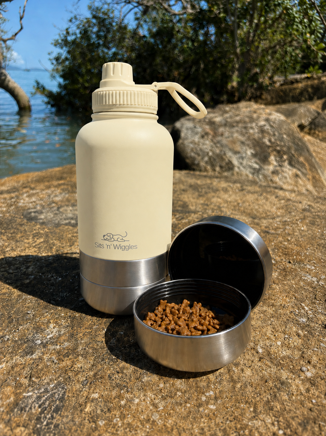 Scout Adventure Bottle with GULP LID Buttercream