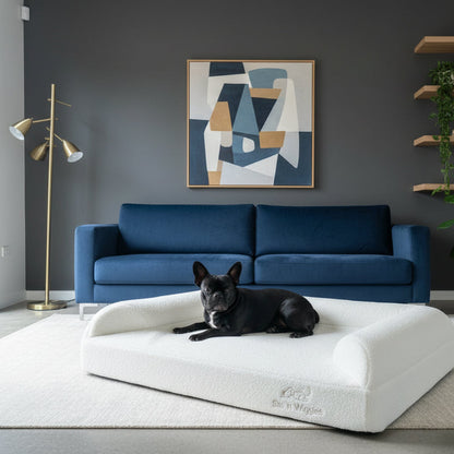 Jax Lounge - 3 Sided Cover Only White