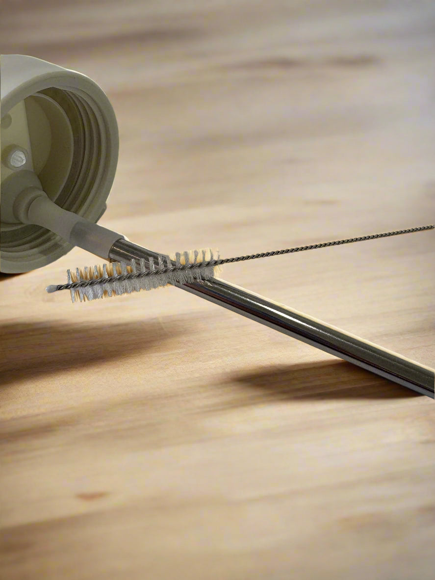 Metal Straw and Cleaning Brush