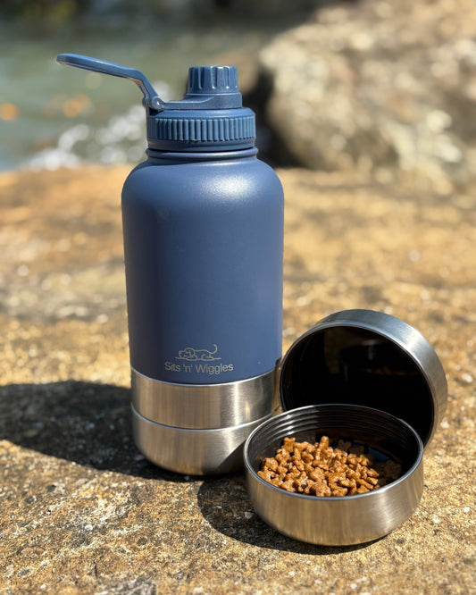 Scout Adventure Bottle with GULP LID Navy