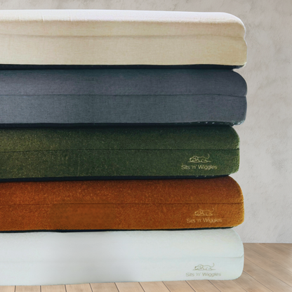 Jax Bed -  Orthopaedic Memory Foam Dog Bed TERRACOTTA